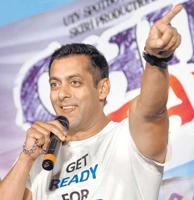 Salman is 'Being Human'